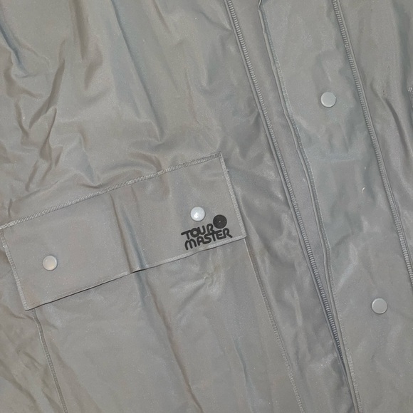 Your Master Men's Gray Rain Jacket - Picture 2 of 4